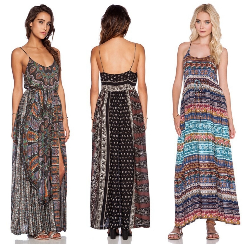 Novella Royale Wild Love maxi dress black dahlia floral S - Picture 10 of 13